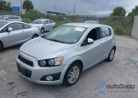 2013 Chevrolet Sonic Lt Auto z USA, uszkodzony, nr VIN 1G1JC6SG5D4131778